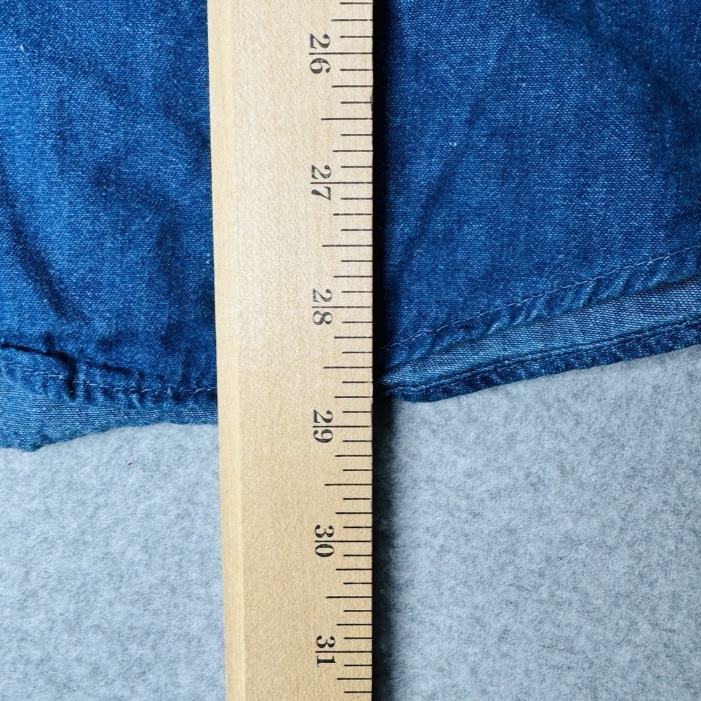 Pendleton Denim-Style Indigo Button-Down Shirt - Picture 7 of 8